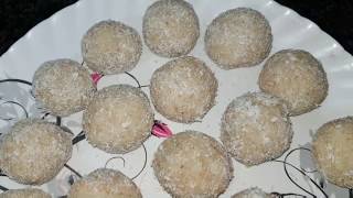 Coconut laddu | How to make coconut ladoo | Food Ep - 02