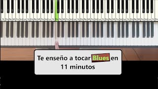 Te enseño a tocar blues en 11 minutos - Clases de piano -