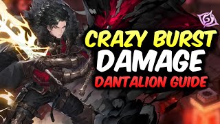 KING OF BURST! Full Dantalion Guide & Builds | Sword Of Convallaria Global