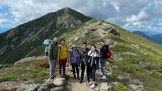 Hiking to Mount Lafayette New Hampshire - Old Bridal Path 4K