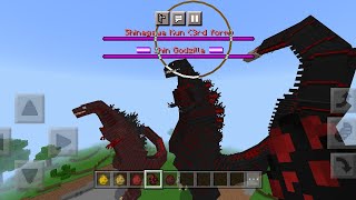 new shin Godzilla addon for Minecraft PE | BE