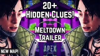 20+ HIDDEN CLUES: MELTDOWN TRAILER BREAKDOWN! New Season 3 Map Reveal Apex Legends