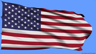 U.S. Flag of the United States of America Animation American Waving Flag  USA US Video 4K U.S.A.