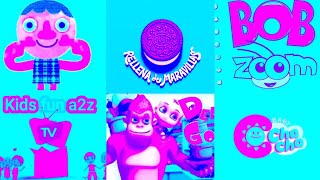 Best logo Compilation Effects: Noodles and Palls, Bob zoom, Kids fun A2z Tv logo Effects