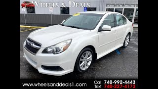 2013 Subaru Legacy Premium All Wheel Drive With a 2.5L 4 Cylinder Engine