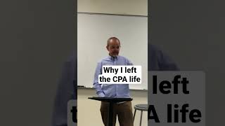 Why I left the CPA life for mortgage #shorts