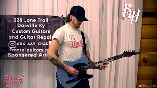 Brad Demos his Frazzell Guitar