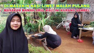 Neng Maya Bikin Ulah, ikutan Bikin Nasi Liwet Bareng Mamah Arul