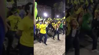 🎬 Eleições 2018 - Apoiadores de Bolsonaro fazem coreografia - Fortaleza/CE