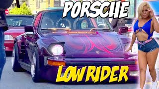 First in the World? Porsche Targa Lowrider | Mamacitas on the Car Summer Fest