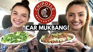 CHIPOTLE CAR MUKBANG!