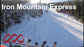 Iron Mountain Express Quad at Park City (Feb 23, 2024)