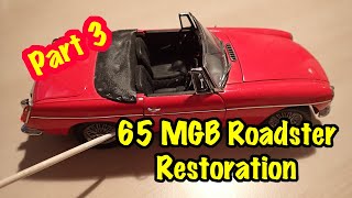 65 MGB Roadster - Replacing Sills (Part 3)