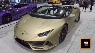 The 2020 Lamborghini Huracan Evo Spyder is pure assault on all your senses!