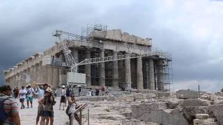 Parthenon, Acropolis, Athens, Greece. July 2014.