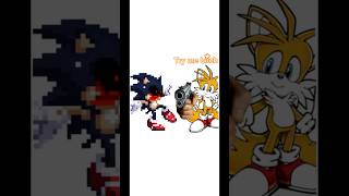 Tails Ain’t Playin With Sonic.EXE (Sprite animation) #animationmeme #sonicexe #sonicthehedghog