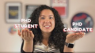 PhD Candidate vs PhD Student