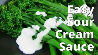 Simple and Tasty Sour Cream Sause