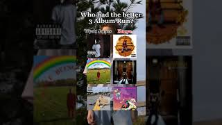 Me Vs. Kanye: Who Had The Better 3 Album Run?