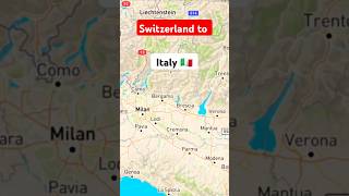 Switzerland to Italy by Train | Milan to Venice #shorts #italy #travel #ytshorts