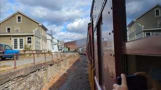 Reading & Northern 10/26/24  Roaring Through Tamaqua, P.A