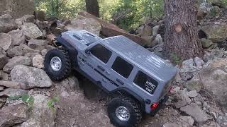 JEEP RUBICON FIRST RUN  DIG BRAKE SERVO WENT OUT PART 2