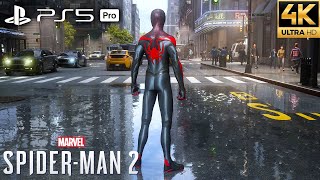 Marvel's Spider-Man 2 PS5 Pro - Free Roam Gameplay (4K Ray Tracing - Fidelity Pro)