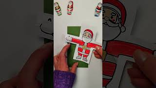 💚❤️Christmas Card making, Merry Christmas 2024 Surprise Card, Candy Holder DIY #craft #art #diy