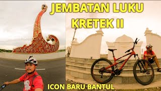 Nadhiloka, Spot Seperti Kraton di Jembatan Viral Kretek 2, ada jalur khusus pesepeda!