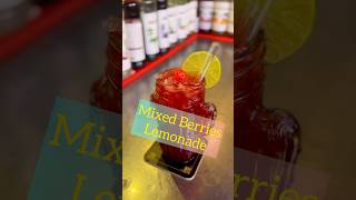 How to make Mixed Berries Lemonade at Home | #lemonaderecipe #cocktailrecipe #bartender #drink