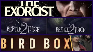 Exorcist: Believer BOMBS at Test Screener +Beetlejuice 2 SET PHOTOS +Birdbox: Barcelona NEWS + MORE