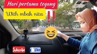 Belajar mobil manual-with MBAK NITA / PART 1