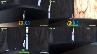 Goat Simulator - 4 Player Obstacle Course Part 1