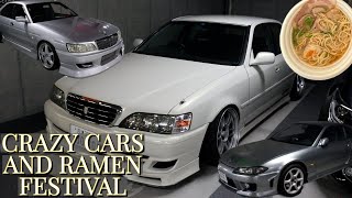 JAPAN CAR SCENE IS CRAZY!!! + ENGINE MUSEUM AND RAMEN FESTIVAL