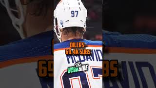 How Many Subscribers NHL Teams Have #shorts #nhlshorts #hockey #viral