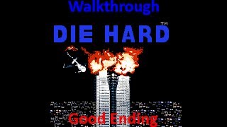 Die Hard (NES) - Playthrough (Good Ending, with detonators, don't called a police)