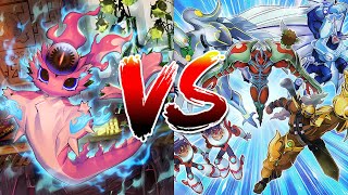 Yugioh Fire King Snake Eyes vs HERO Round 1 Local Feature Match 2-11-2024