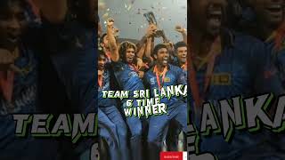 most Asia cup winners #shorts #cricket