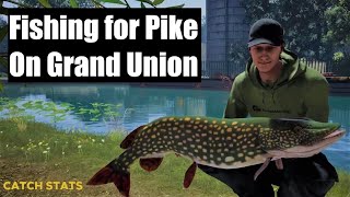 Fishing Sim World: Fishing for Pike on Grand Union (Ebz Caught) [HD]