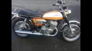 Suzuki T500 Titan Restored Classic Motorcycle from 1973