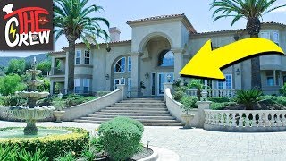 MOVING IN WITH THE CREW!! *5 MILLION DOLLAR HOUSE*