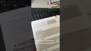 Criando o primeiro planner e é um ciclo de: imprime, testa, corrige.