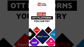 TOP 10 OTT PLATFORMS YOU CAN TRY #shorts #shortvideo