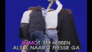 Toon Hermans -  Mien waar is mijn feestneus ( KARAOKE ) Lyrics