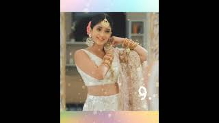 Yrkkh naira🥰 (Shivangi joshi) top 20 beautiful lhenga 👗please 🙏like👍 share👉 subscribe ❣my channel 😉