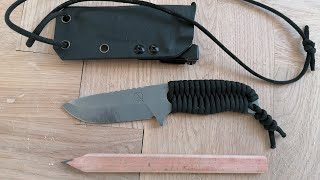 Gp Knives Mosquito, neck. Grzegorz Prządka. Test.