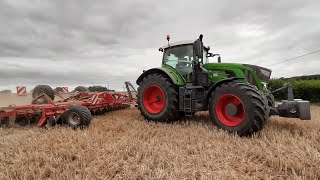 Déchaumage en FENDT 930 S4 VarioGrip et HORSCH JOKER 6HD !!!