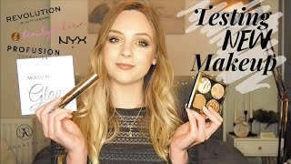 FULL FACE OF FIRST IMPRESSIONS | REVOLUTION, NYX, ABH, HD BROWS... AND MORE!