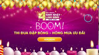 BOOM! THI ĐUA ĐẬP BÓNG - HÓNG MƯA ƯU ĐÃI