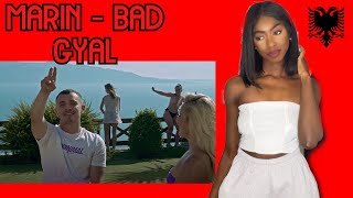 Marin - Bad Gyal (Official Video) | ALBANIAN RAP/ HIP HOP REACTION VIDEO